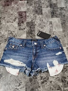 True Religion Denim Jean Shorts